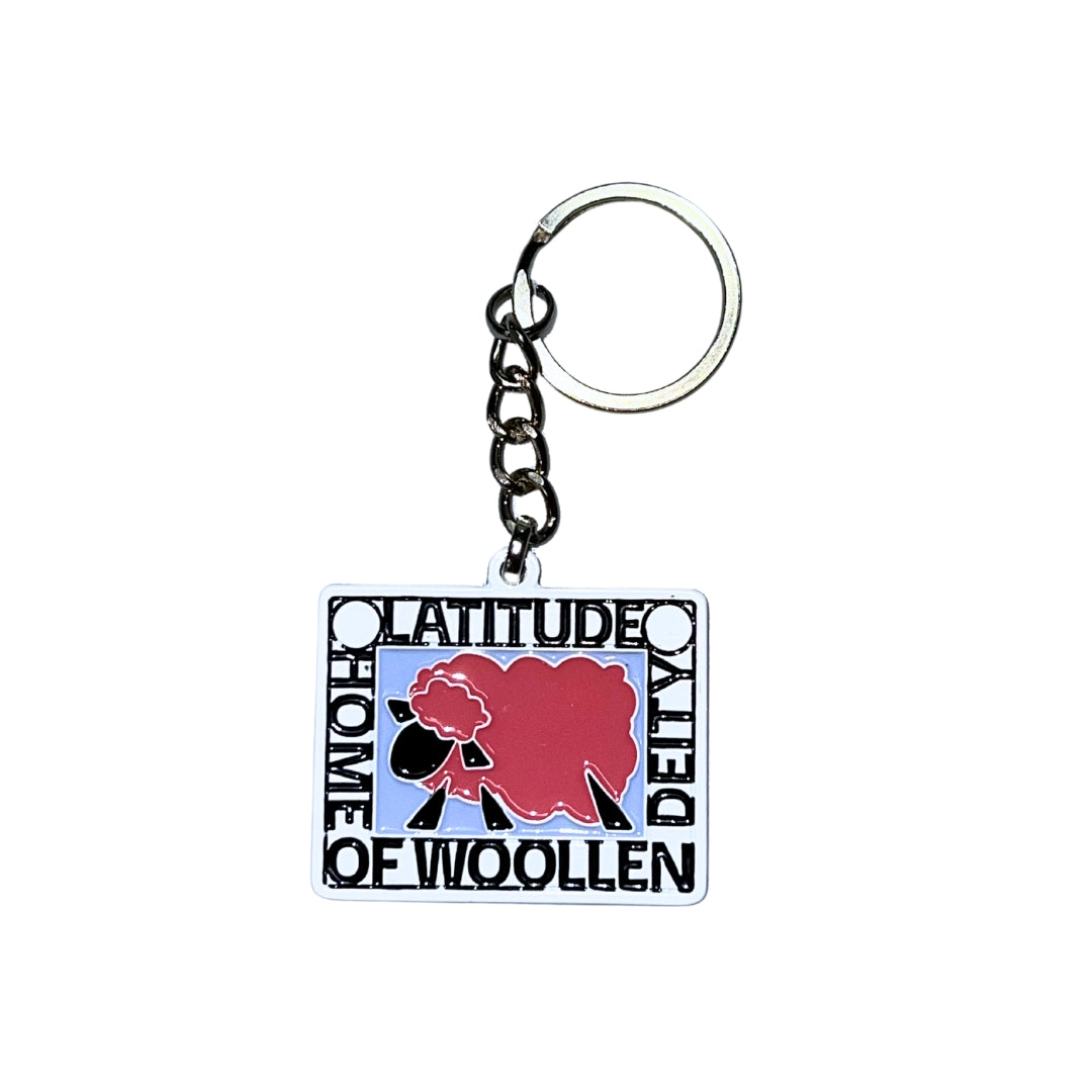 Latitude Home Of Woollen Deity Keyring