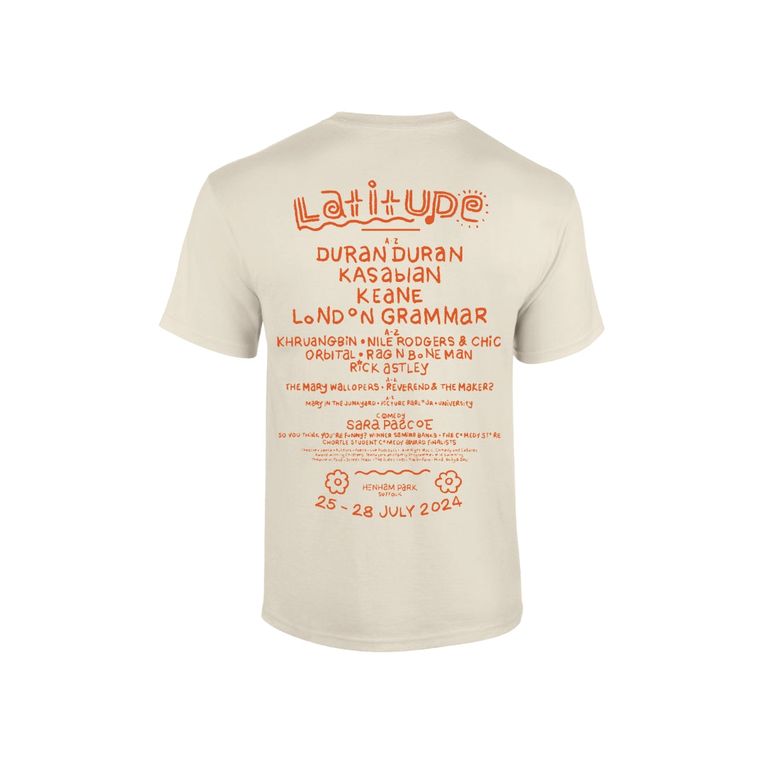 Latitude Kids 2024 Natural Line Up T-Shirt