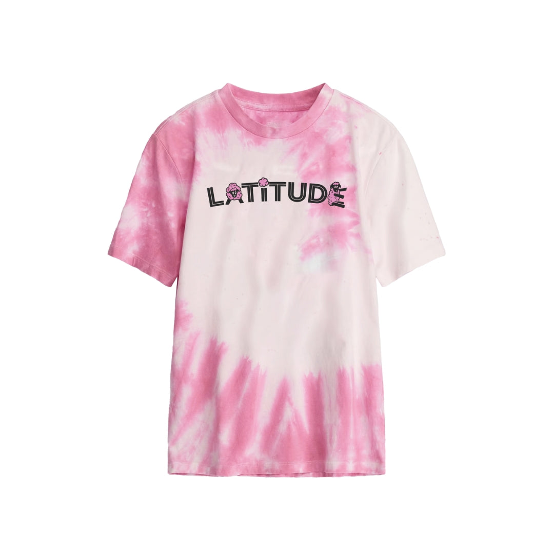 Latitude Kids 2024 Pink Tie-Dye T-Shirt