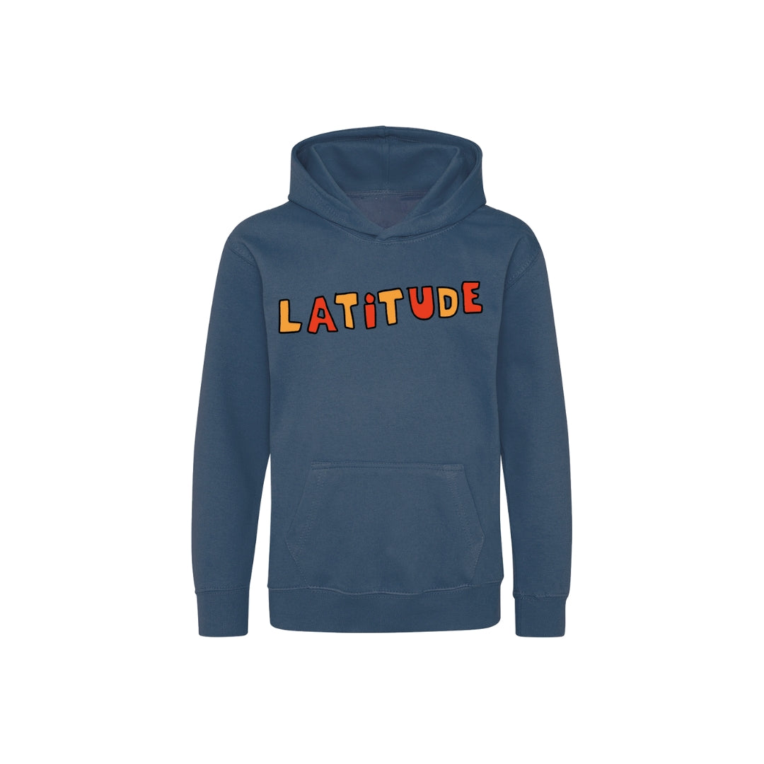 Latitude Kids 2024 Drawn Blue Hoodie