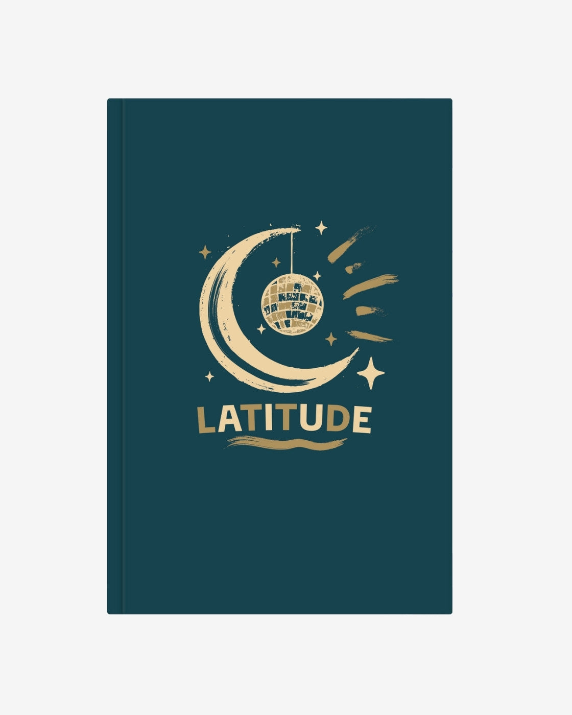 Hardcover Notebook - Moon