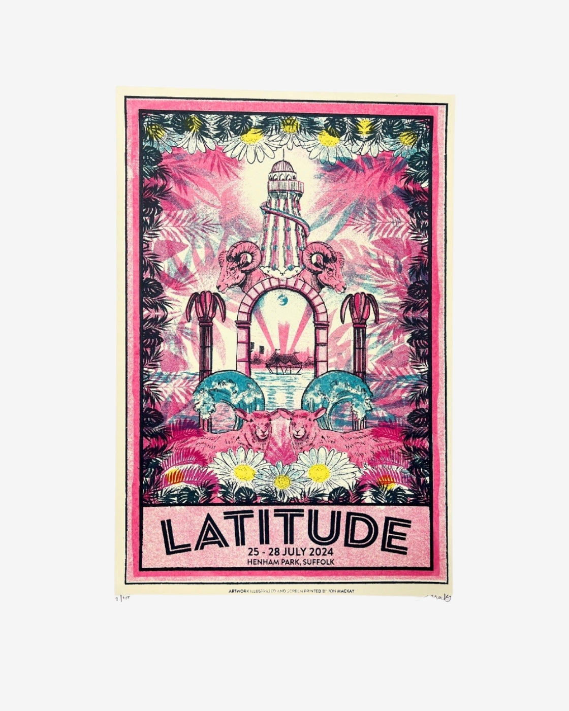 Jon Mackay 2024 Latitude Lithograph Print