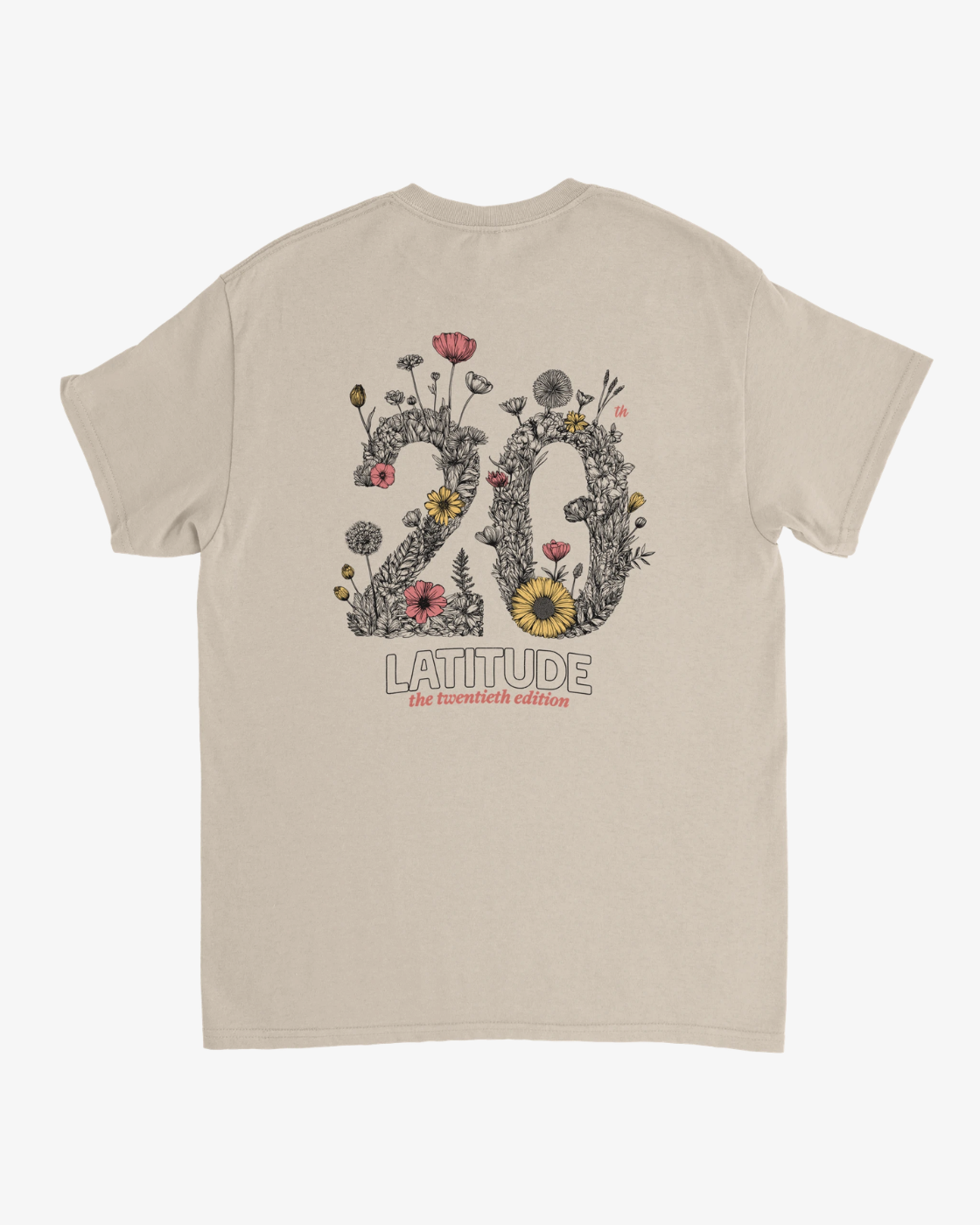 Latitude 20th Flower Sand T-Shirt