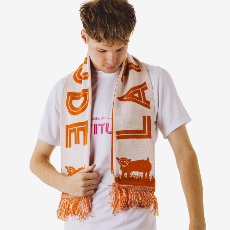 Latitude Orange Scarf